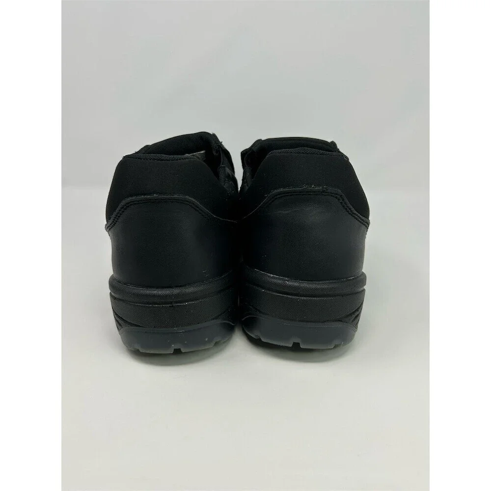 Thorogood Men's Black Slip-On Safety Toe Work Loafer Shoes Slip Resistant 15